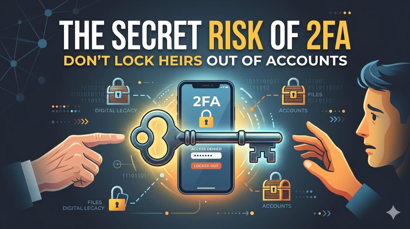 The Secret Risk of 2FA: Don't Lock Heirs Out of Accounts