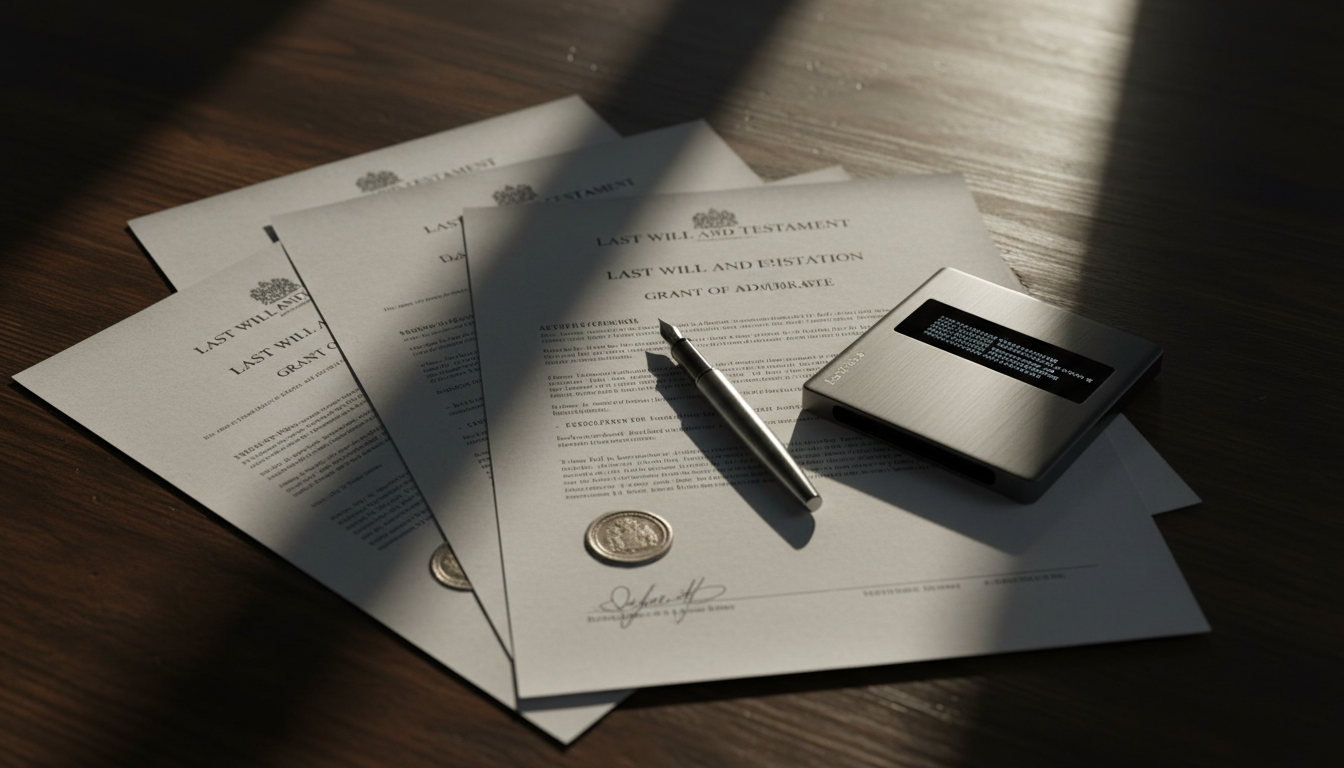 Cover for Why a Crypto Screenshot Will Fail Your Family in Probate Court